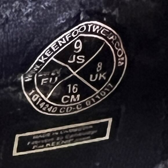 Keen Newport H2 Waterproof Camo Print Green Shoes Size 9 - Picture 7 of 9